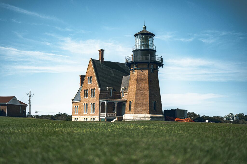 Block Island, Rhode Island, lighthouse.
