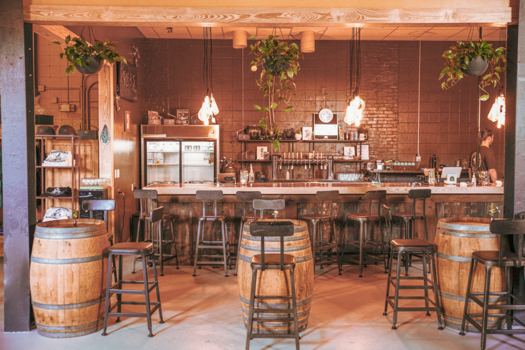 Photo of The Annex, the tasting room at Buttonwoods Brewery, 